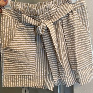 Paper bag shorts